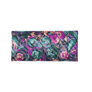 Exotic Garden - Scented Luxury Fabric Eye Pillow with Organic Lavender & Flaxseed