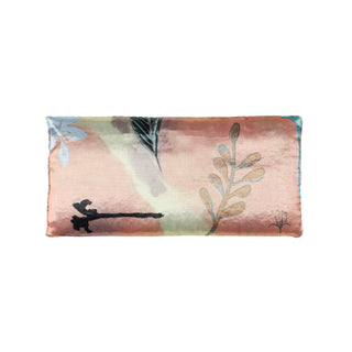 Tropic Palm - Scented Luxury Fabric Eye Pillow with Organic Lavender & Flaxseed