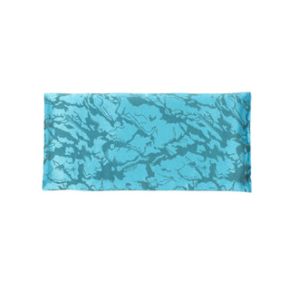 Deep Blue Sea - Scented Luxury Fabric Eye Pillow with Organic Lavender & Flaxseed