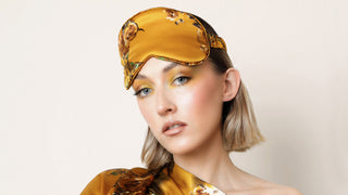 Wild Africa - Luxury Silk Sleep Eye Mask & Scented Micro Pouch