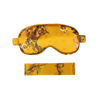 Wild Africa - Luxury Silk Sleep Eye Mask & Scented Micro Pouch